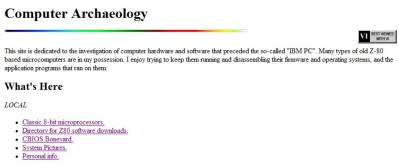Computer Archaeology