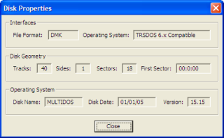 Disk properties