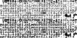 [8-pixel Hercules Plus fonts]