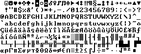 [MDA font]